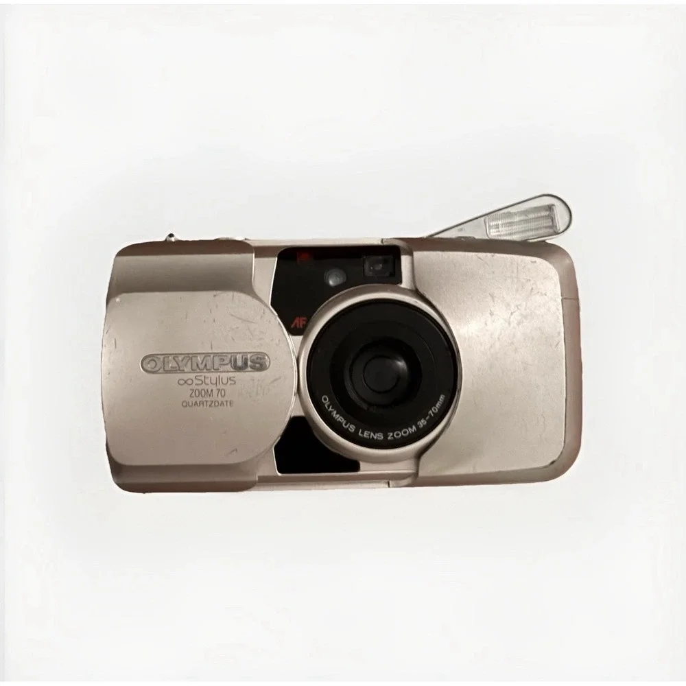 Olympus Infinity Stylus‎ Zoom 70 QD 35mm Camera (UNTESTED) - USED READ!!
